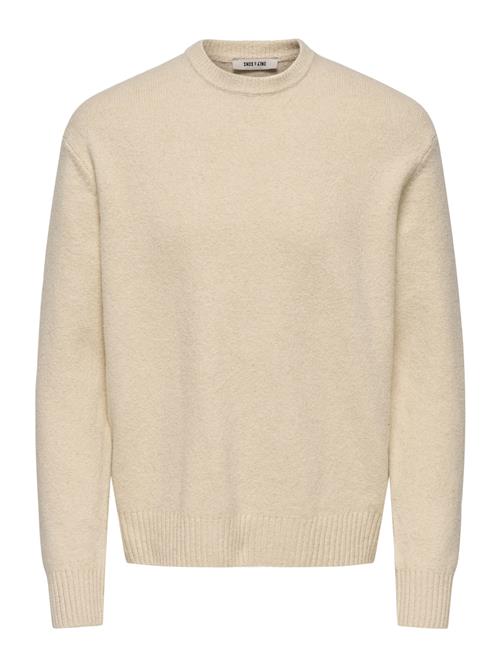 Only & Sons Pullover 'ONSJames'  creme