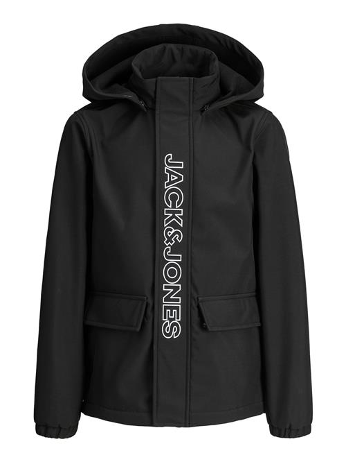 Jack & Jones Junior Funktionsjakke  sort / hvid