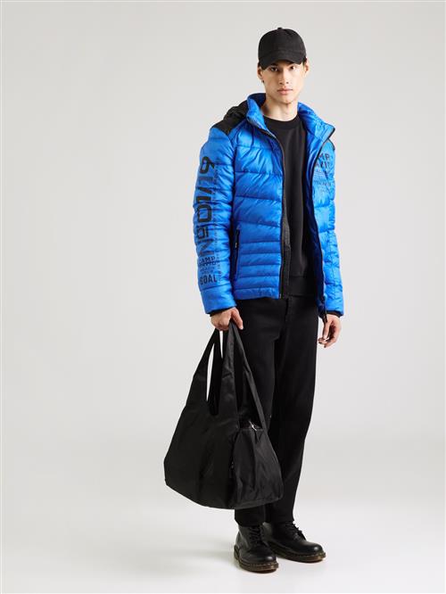 CAMP DAVID Overgangsjakke  azur / sort