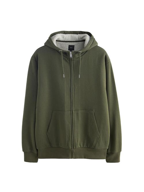 Next Sweatjakke  oliven / hvid