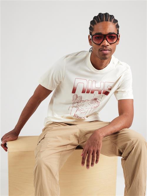 Nike Sportswear Bluser & t-shirts 'M90'  lysebeige / rød