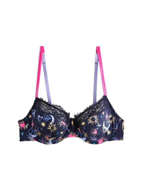 Next BH 'CoppaFeel x Next'  navy / gul / lavendel / pink