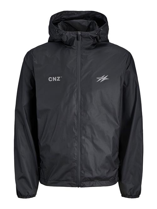 JACK & JONES Overgangsjakke 'CNZ'  grå / sort