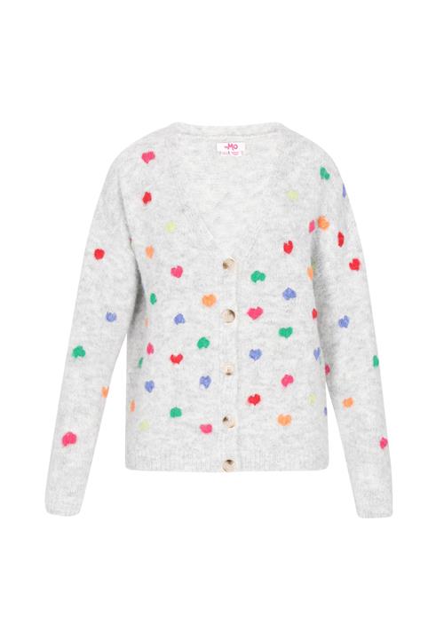 MYMO Cardigan  lysegrå / blandingsfarvet