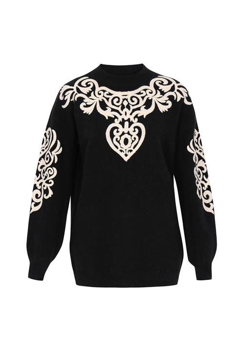 usha FESTIVAL Pullover  creme / sort