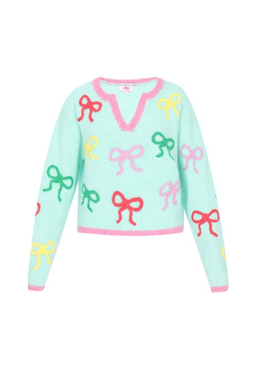 MYMO Pullover  aqua / gul / lyserød / rød