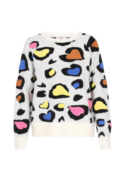 MYMO Pullover  blue denim / pastelgul / orange / lyserød / sort / offwhite