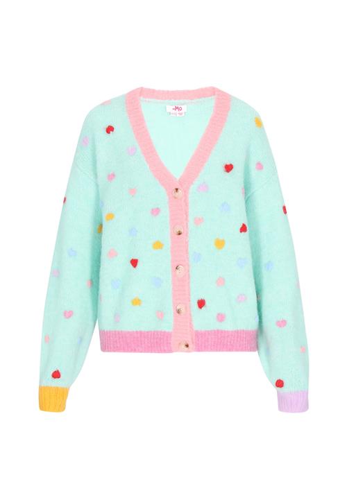 MYMO Cardigan  mint / blandingsfarvet