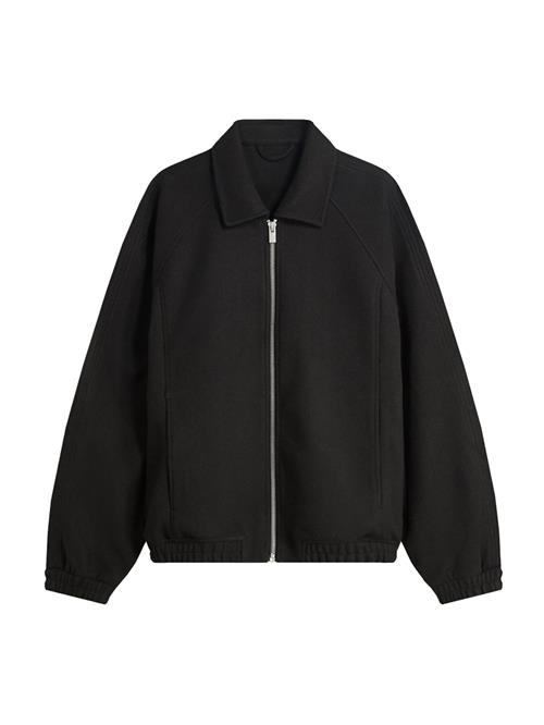 Bershka Overgangsjakke  sort