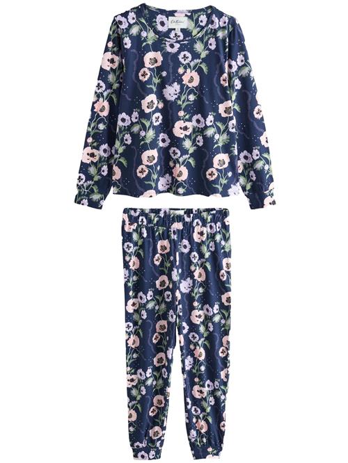 Cath Kidston Pyjamas  navy / pastelgrøn / pastellilla / pastelorange