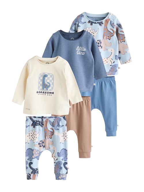 Next Sæt  creme / mørkebeige / blå