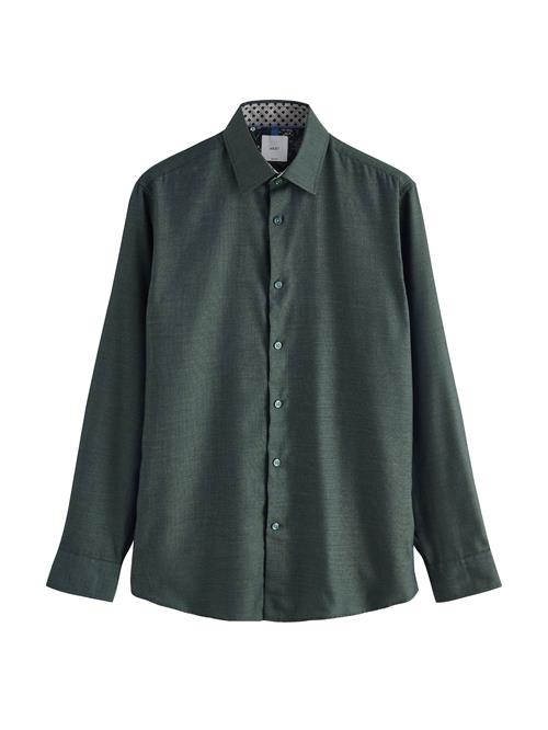 Next Skjorte  mørkegrøn / sort