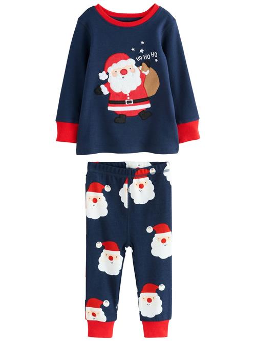 Next Nattøj  navy / lysebrun / knaldrød / hvid