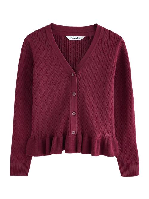 CLARKS Cardigan  burgunder