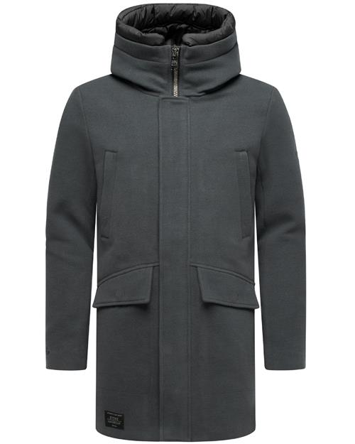 STONE HARBOUR Vinterfrakke 'Fenroos'  mørkegrå