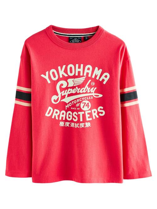 Superdry & Co Shirts  beige / rød / sort / hvid