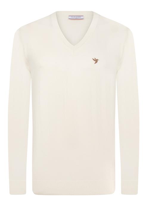 Felix Hardy Pullover  beige / ecru
