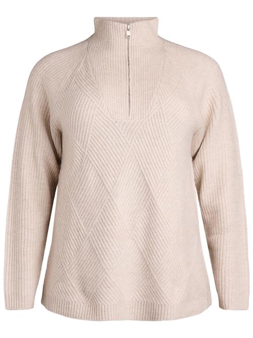 Zizzi Pullover  stone