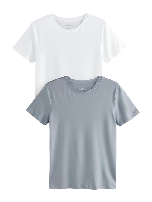 Next Bluser & t-shirts  grå / hvid