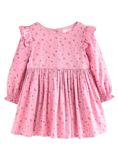 Next Kjole  creme / pink / sort