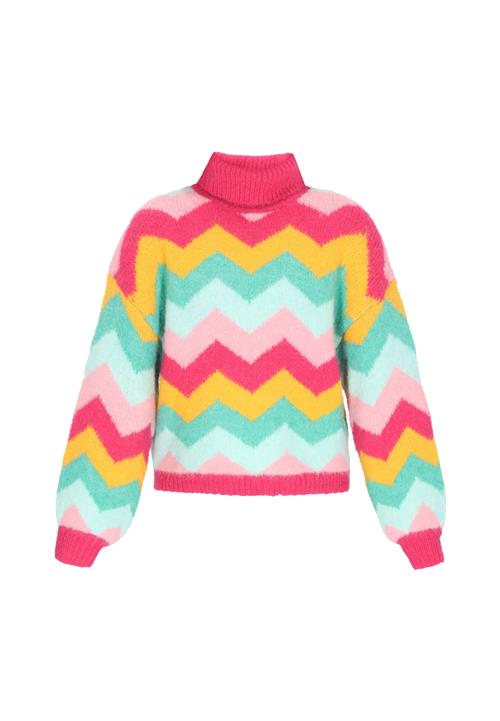 IZIA Pullover  grøn / mint / orange / pink