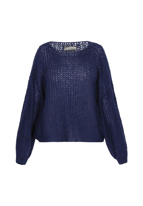 DreiMaster Vintage Pullover i overstørrelse  navy