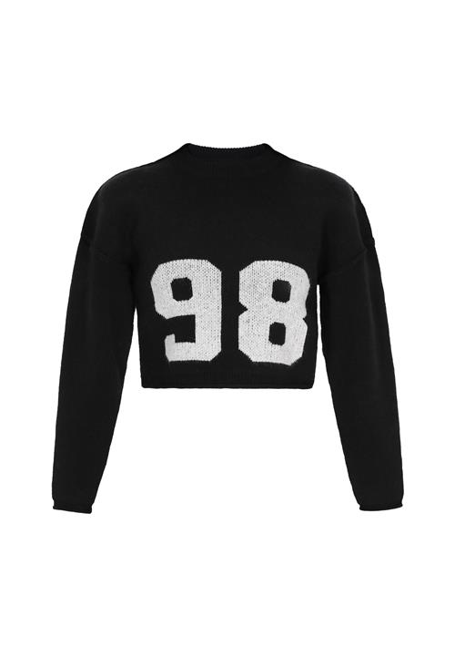 MYMO Pullover  sort / hvid