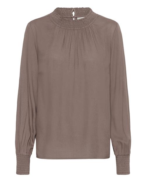 Kaffe Bluse  mørkebeige