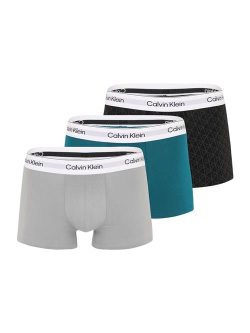 Calvin Klein Underwear Boksershorts  cyanblå / grå / sort