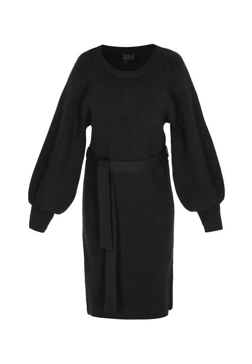 DreiMaster Klassik Strikkjole  sort