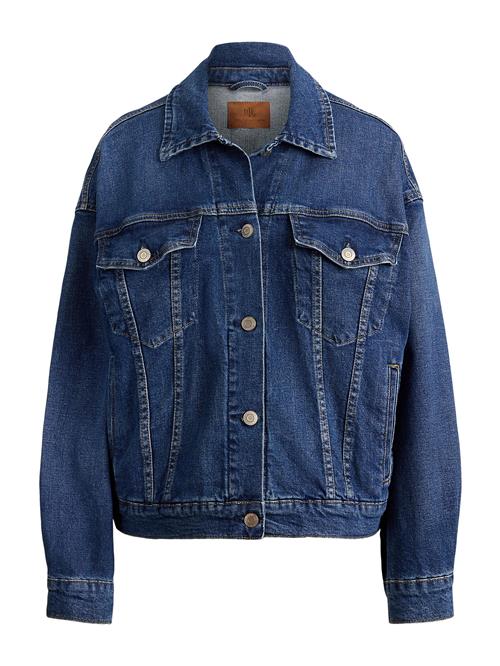 Lauren Ralph Lauren Overgangsjakke 'MACMEY'  blue denim