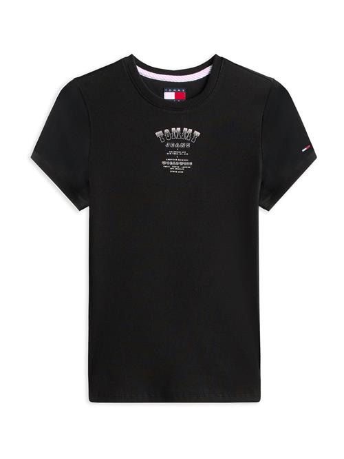 Tommy Jeans Shirts 'WESTERN'  sort / hvid