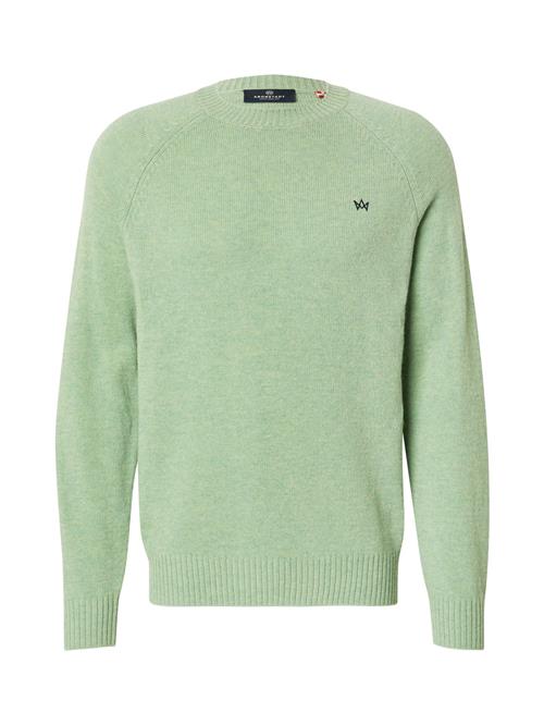 Kronstadt Pullover 'Larson'  lysegrøn / sort