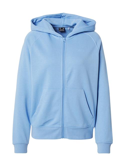4F Sportssweatjakke  lyseblå