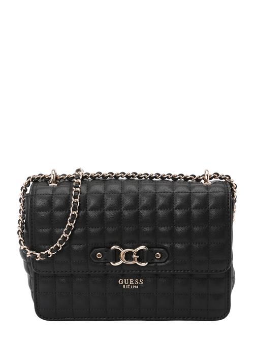 GUESS Skuldertaske 'NADIRA CONVERTIBLE XBODY FLAP'  sort