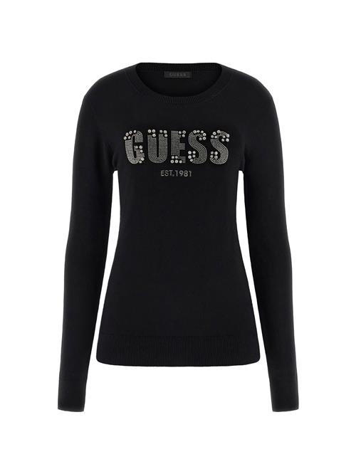 GUESS Pullover  sort / sølv