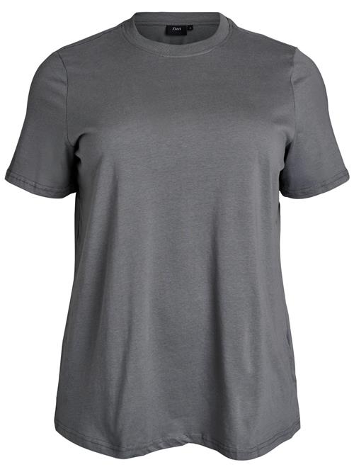 Zizzi Shirts 'Charlin'  mørkegrå