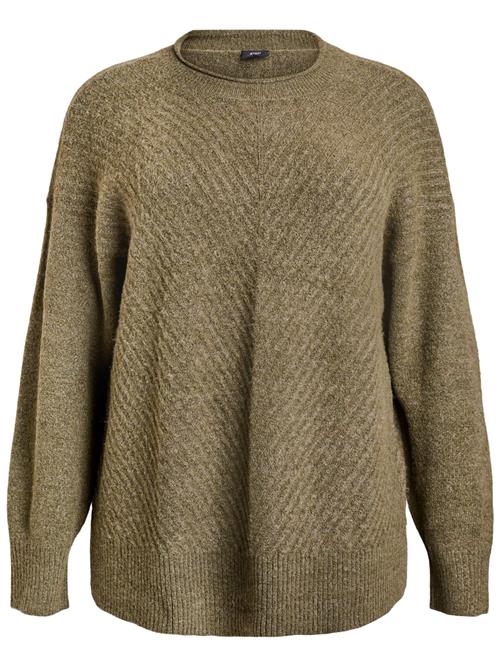 Zizzi Pullover 'Ziggi'  khaki