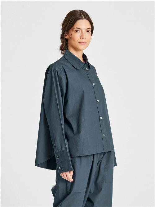 Gai+Lisva Bluse 'Flora'  blue denim