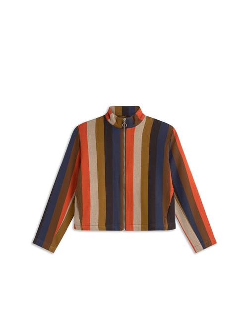 Thinking MU Overgangsjakke 'Ceci'  beige / blå / brun / orange