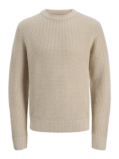 JACK & JONES Pullover 'JJGLOBAL'  beige