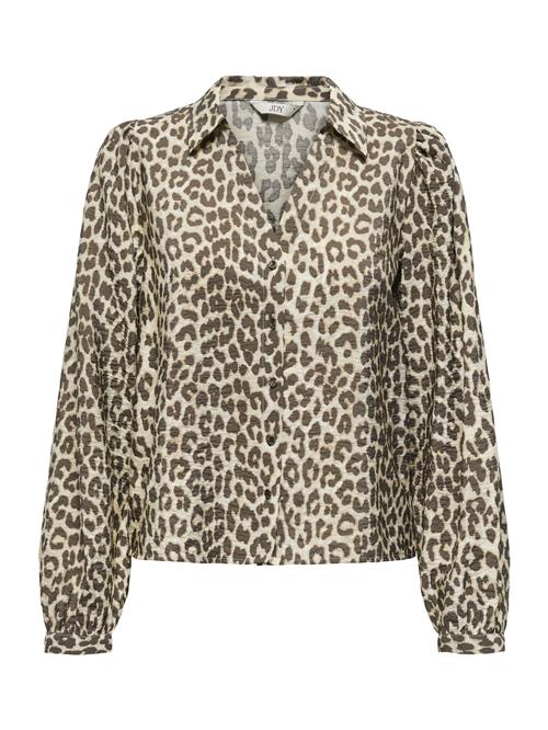 JDY Bluse 'JDYBEATRICE'  beige / sort