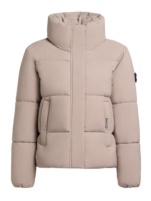 khujo Vinterjakke 'Rinja2 Matt'  ecru