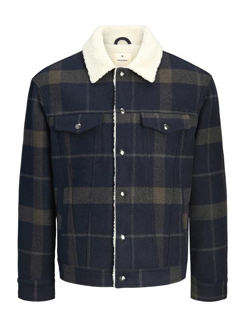 Jack & Jones Premium Overgangsjakke  navy / khaki / naturhvid