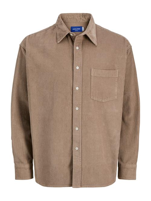 JACK & JONES Skjorte 'JORInwood'  lysebrun