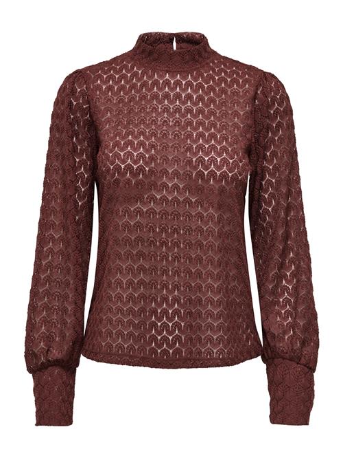 JDY Bluse 'JDYAVERY'  vinrød