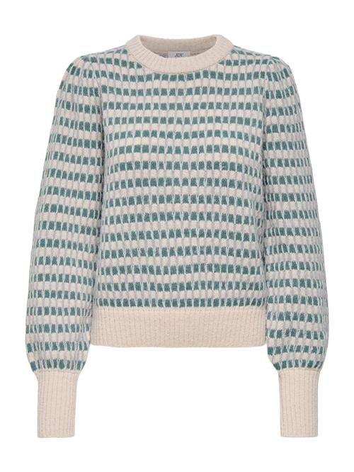 JDY Pullover 'JDYSIGRID'  lysegrå / jade