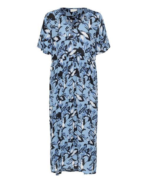 Kaffe Kjole 'Jessi Amber'  himmelblå / blandingsfarvet