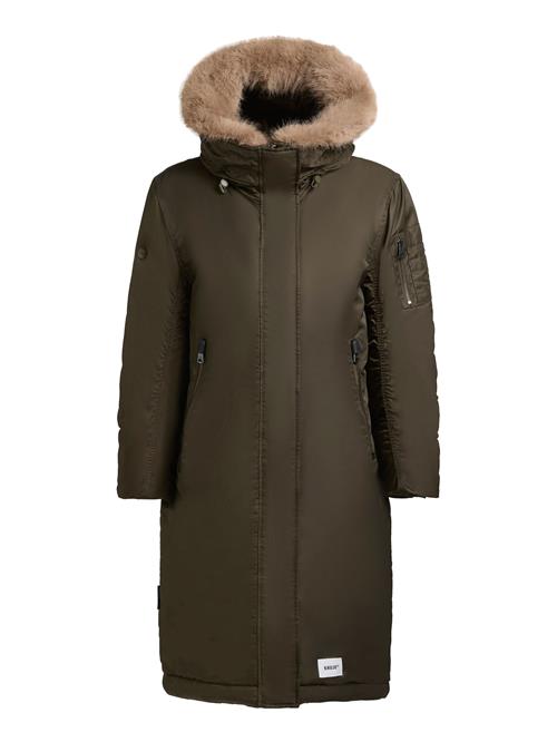 khujo Vinterfrakke 'Oliva'  mørkegrøn