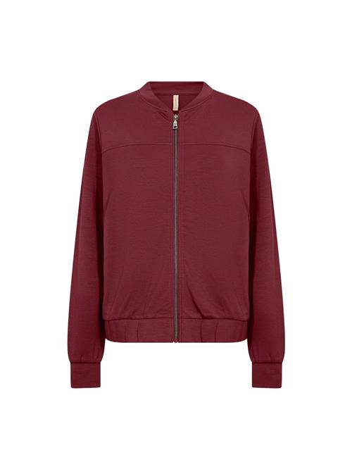 Soyaconcept Cardigan 'Banu'  mørkerød